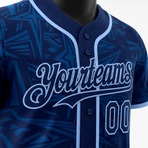 Camiseta de Béisbol con Camuflaje Digital Personalizado, Uniforme de Equipo de Alto Rendimiento, Camiseta de Béisbol Sublimada que Absorbe la Humedad - Product Image 6