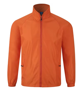 2026 Customized <b>Men's</b> Softshell <b>Jacket</b> High Quality Plus Size Stand Collar Waterproof Windproof Reflective Outdoor Windbreaker - Product Image 4