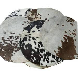 <b>Cow</b> Skins With Hair | <b>Cow</b> Hair Skins Size 16" to 26" For Drum /Djembes Bodhrans African Drums /Shaman Drums - Product Image 1