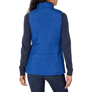 Nouvelle arrivée : Gilet matelassé en tricot pour femme, surdimensionné, en toile matelassée, rembourré en polyester, respirant, imperméable et écologique - Product Image 2