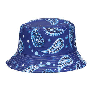 Sombrero tipo pescador unisex negro con patrón abstracto blanco, jersey de poliéster, informal, primavera, verano, adulto, 56-58 cm - Product Image 6
