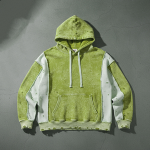 Sudadera con Capucha Ligera de Alta Calidad con Estampado Puff, Secado Rápido, 100% Algodón, Hecha en Pakistán, Color Blanco para la Temporada de Otoño - Product Image 4