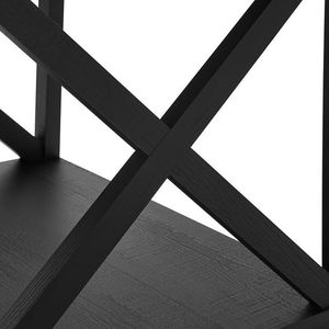 Tavolo laterale quadrato in stile fattoria con cassetto portaoggetti come tavolo da soggiorno o comodino della camera da letto - Product Image 6