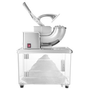 Tritaghiaccio Elettrico Commerciale 661LBS/H 350W in Acciaio Inox con 4 Lame, Velocità 1400RPM, Macchina per Ghiaccio Tritato e Coni di Neve - Product Image 1