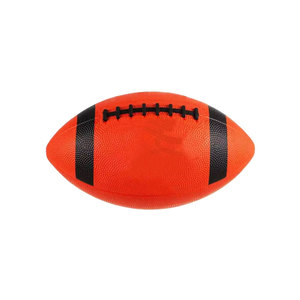 Ballon de rugby classique en caoutchouc extensible, design personnalisé, logo couleur sur mesure, pour sports de plein air, vente en gros 2026 - Product Image 6