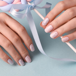 Bandes pour ongles en Gel #45772, autocollants pour ongles en Gel, facile à faire soi-même, dessin lapin avec motif de points, fabriqué en corée, oem odm - Product Image 4