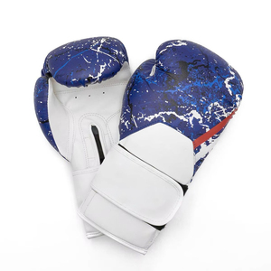 Guantes de Boxeo de Cuero Duraderos, Diseño Ligero, Impermeables, Transpirables, Cierre de Velcro, Unisex, Cómodos y Absorbentes - Product Image 5