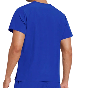 Unisex Medical <b>Scrub</b> Suit V Neck Short Sleeve Top Cargo Jogger Pants OEM Comfortable <b>Hospital</b> <b>Scrub</b> Set - Product Image 5