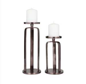 ชุดเชิงเทียนสไตล์โบราณทันสมัย ทนทาน ตกแต่งบ้านได้ ดีไซน์สูงและเตี้ย - Product Image 1