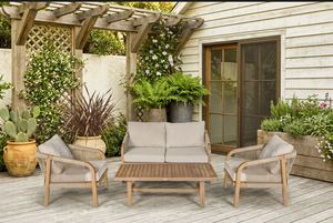Ensemble d'extérieur Harperfield en bois d'acacia - Product Image 1