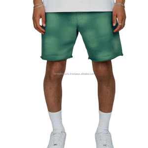 Shorts décontractés pour hommes avec logo personnalisé, effet délavé, fabriqués au Pakistan, haute qualité, vente en gros, fabricant et fournisseur. - Product Image 3