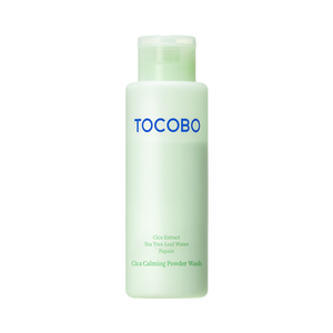 Tocobo CICA calming Powder WASH 50g คลีนเซอร์เกาหลีครีมขัดผิวพีเอชช่วยผ่อนคลาย papain CICA Tea Tree ผิวบอบบางอ่อนโยน - Product Image 1