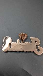 Colgante de Moissanita VVS con Baño de Rodio y Corazón, Joyería de Lujo con Letra, Regalo Unisex - Product Image 4