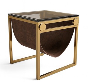 Modern End <b>Table</b> Double Top Side <b>Table</b> for Living Room Luxury Restaurants Hotel And Cafes - Product Image 2