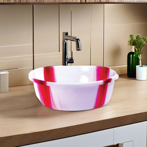 อ่างพลาสติกทรงกลมขนาด18นิ้วสำหรับเก็บของอเนกประสงค์สำหรับบ้านและสำนักงานในอินเดีย - Product Image 3