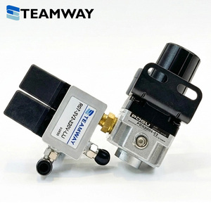 Unité pneumatique intégrée TEAMWAY POSU : Régulateur d'air PRN2000-02 avec électrovanne R07-3V2-220V (port 1/4 pouce) - Product Image 3
