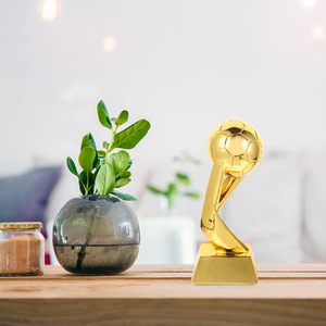 Trofeo de Fútbol Bañado en Oro, Premio Deportivo Moderno, Trofeo al Mejor Jugador de Fútbol - Product Image 2