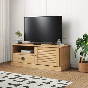 Mueble para TV Honey Pine, Elegante Soporte para una Experiencia Óptima de Visualización de Televisión - Product Image 1