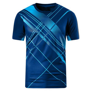 Camiseta Deportiva de Fútbol Sublimada al por Mayor con Patrón Sólido – Ropa Deportiva Ligera de Secado Rápido para Hombre, Camiseta de Fitness de Poliéster - Product Image 5