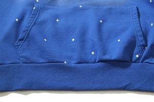 Glory Custom Screen Print Drop Shoulder Premium Quality Sun Fade <b>Pullover</b> Hoodie For Streetwear OEM Wholesale For Unisex - Product Image 5