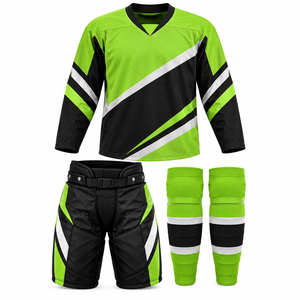 Uniforme de hockey sur glace imprimé, meilleure qualité, nouvelle arrivée, personnalisable pour adultes, séchage rapide, respirant, faible MOQ, OEM - Product Image 4