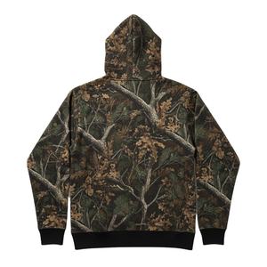 Sudadera con Capucha de Invierno con Estampado de Calavera y Camuflaje, Acabado Lavado, 100% Algodón, Diseñada para el Amante de la Naturaleza - Product Image 2