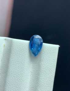 Piedra de Cianita Africana Natural, Corte Pera, Color Azul, Piedra de Cianita Suelta para Joyería y Colección - Product Image 4