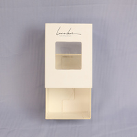 Boîte d'emballage cadeau personnalisée de luxe vide rigide ivoire papier recyclable bougie parfumée avec forme personnalisée et impression de logo