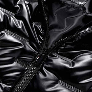 Veste matelassée imperméable à capuche 100 % laine de haute qualité pour homme, style vintage décontracté, idéale pour l'hiver - Product Image 3