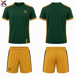 Camisetas de Fútbol de Calidad de Exportación, Diseño Personalizado con Logotipo, para Uniformes de Equipos Escolares y de Clubes para Adultos, Precio Accesible, Venta al Por Mayor, Mejor Precio - Product Image 5