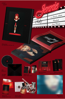 JENNIE (THE 1ST STUDIO ALBUM) RUBY [PHOTOBOOK] 1 Photobook aléatoire avec CD, Pack de stickers et Mini affiche