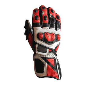 Guantes profesionales para motocicleta para hombre, de poliéster y nailon, transpirables, para carreras, con pantalla táctil completa. - Product Image 2