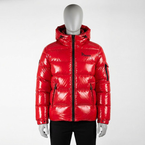 Chaqueta Acolchada con Capucha para Hombre y Mujer, de Primavera, Grosor Estándar, Recubierta, Ecológica, de Secado Rápido, Resistente al Viento e Impermeable, Personalizable con Logotipo Frontal OEM - Product Image 1