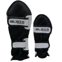 Ensemble de protège-tibias personnalisés pour enfants et adultes, pour MMA, kickboxing, Muay Thai, entraînement et combat, pour enfants, Blaze Fight Wear.