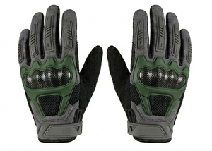 ถุงมือมอเตอร์ครอสแบบเต็มนิ้วสำหรับมืออาชีพ บุเจล รองรับหน้าจอสัมผัส ระบายอากาศ ป้องกันรังสียูวี ปรับขนาดข้อมือได้ - Product Image 2