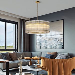 Lampadario Moderno Dorato da 37 Pollici a 2 Livelli con 8 Luci, Pendente in Cristallo Effetto Ondulato per Sala da Pranzo, Soggiorno e Camera da Letto, Alta Qualità - Product Image 3