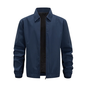 Veste polaire brodée décontractée pour homme grande taille, fermeture éclair quart, en tissu polyester doux et épais, idéale pour les activités de plein air en automne - Product Image 3