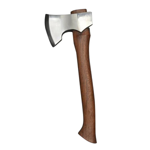 Durable Steel Head Small <b>Axe</b> With Wooden <b>Handle</b> For Camping Hiking Outdoor Activities Gardening Wood Preparation And Daily Use - Product Image 1