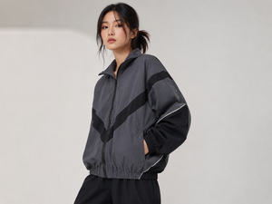 Hot Selling Trending Custom Windbreaker <b>Jacket</b> Personalized Embroidery Stand Collar Windproof Racer <b>Jacket</b> Sporty Style - Product Image 6