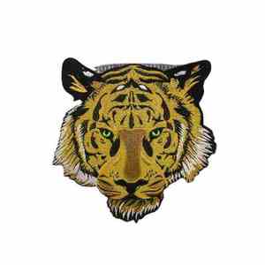 Green Money Bag Embroidered Patch Iron-On Applique Irregular Shape Cartoon Design Fabric Patch - Product Image 5
