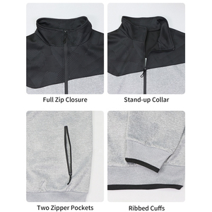 Survêtement Sport Fit deux pièces léger et doux au toucher, conçu pour la course, l'entraînement, la salle de sport et le style de vie athlétique quotidien des hommes - Product Image 4