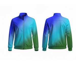Chaqueta Deportiva Ligera con Cierre para Sublimación, Ropa para Correr y Fitness, Cálida, Transpirable y de Secado Rápido |   Tallas Hombre Mujer Juvenil - Product Image 5