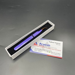 แหนบต่อขนตาปลายทองคำแบบมืออาชีพ รุ่น Black J Curve คุณภาพสูง ทนทาน ทำจากสแตนเลสสตีล ปลายเรียบ - Product Image 6