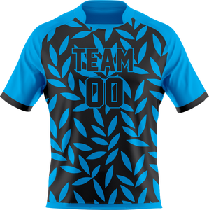 เสื้อฟุตบอลแบบกำหนดเอง ผ้าโพลีเอสเตอร์คุณภาพสูง เป็นมิตรกับสิ่งแวดล้อม แห้งเร็ว ระบายอากาศได้ดี พร้อมบริการสกรีนแบบซับลิเมชั่น - Product Image 3