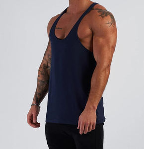 Nouvelle tendance, débardeur de sport pour homme à séchage rapide, logo personnalisé, débardeur de musculation pour homme - Product Image 3