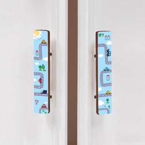 Modern Furniture Handles for Kids Road Theme <b>Wood</b> <b>Cupboard</b> Pulls & Drawer for Kitchen & Bedroom for Hotels Kids Modern Design - Product Image 6