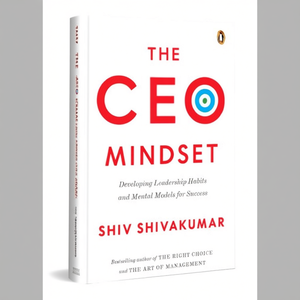 The CEO Mindset by Author Shiv Shivakumar <b>Paperback</b> Custom Softcover <b>Book</b> Printing - Product Image 2