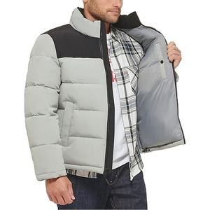 Chaquetas de Invierno para Hombre, Diseño Clásico con Mangas Desmontables, Cortavientos Personalizado con Burbujas - Product Image 3