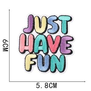 Premium Cotton Embroidered Patch Custom Logo Iron On Applique <b>Badge</b> for Jackets Jeans Hats Backpacks Bags Clothing OEM Factory - Product Image 5