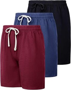 กางเกงขาสั้นออกกำลังกายผู้ชายผ้าฝ้าย |   กางเกงกีฬาขาสั้นลำลองสำหรับผู้ชาย |   กางเกงวิ่งและออกกำลังกายฤดูร้อนพร้อมโลโก้แบบกำหนดเอง - Product Image 5